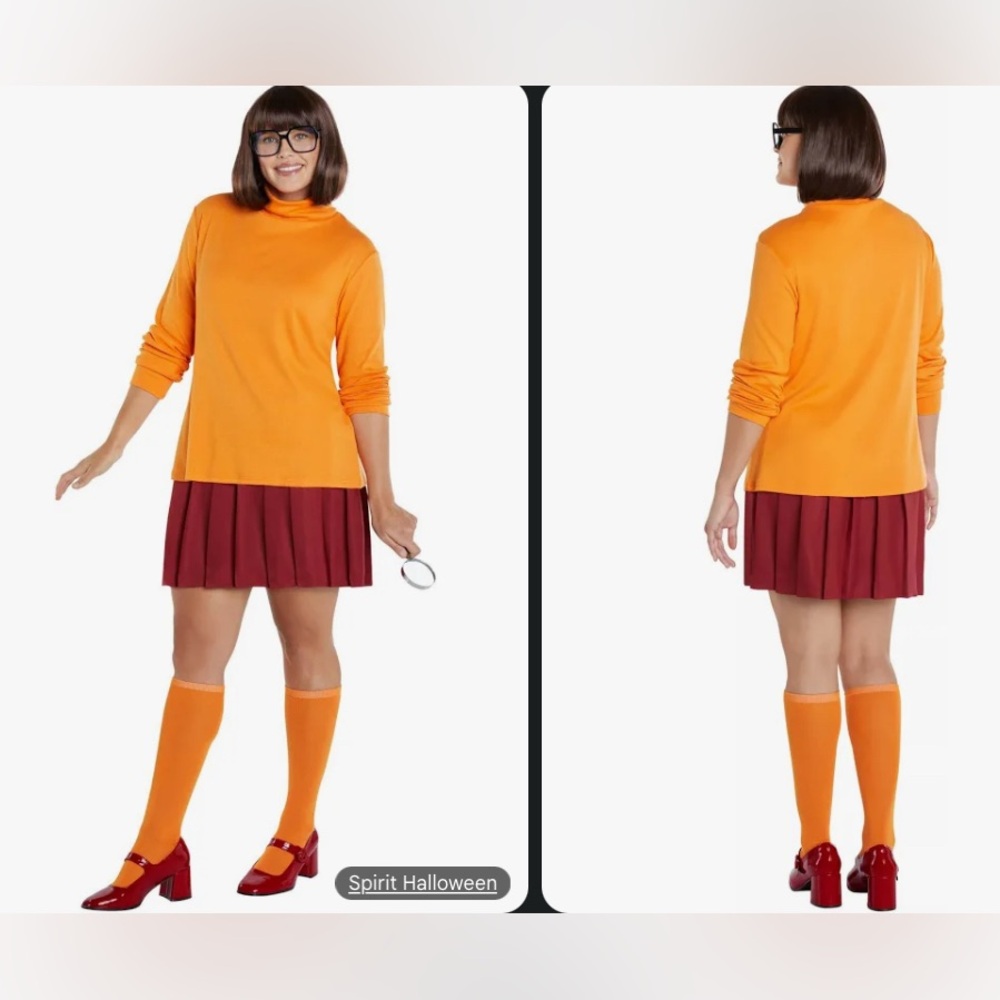 Velma costume set. No wig or shoes included.